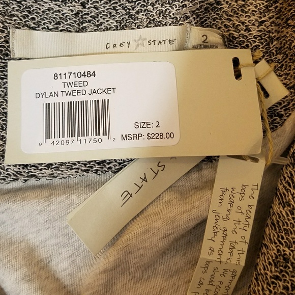 Nordstrom Grey State Dylan Tweed Jacket - Picture 7 of 8